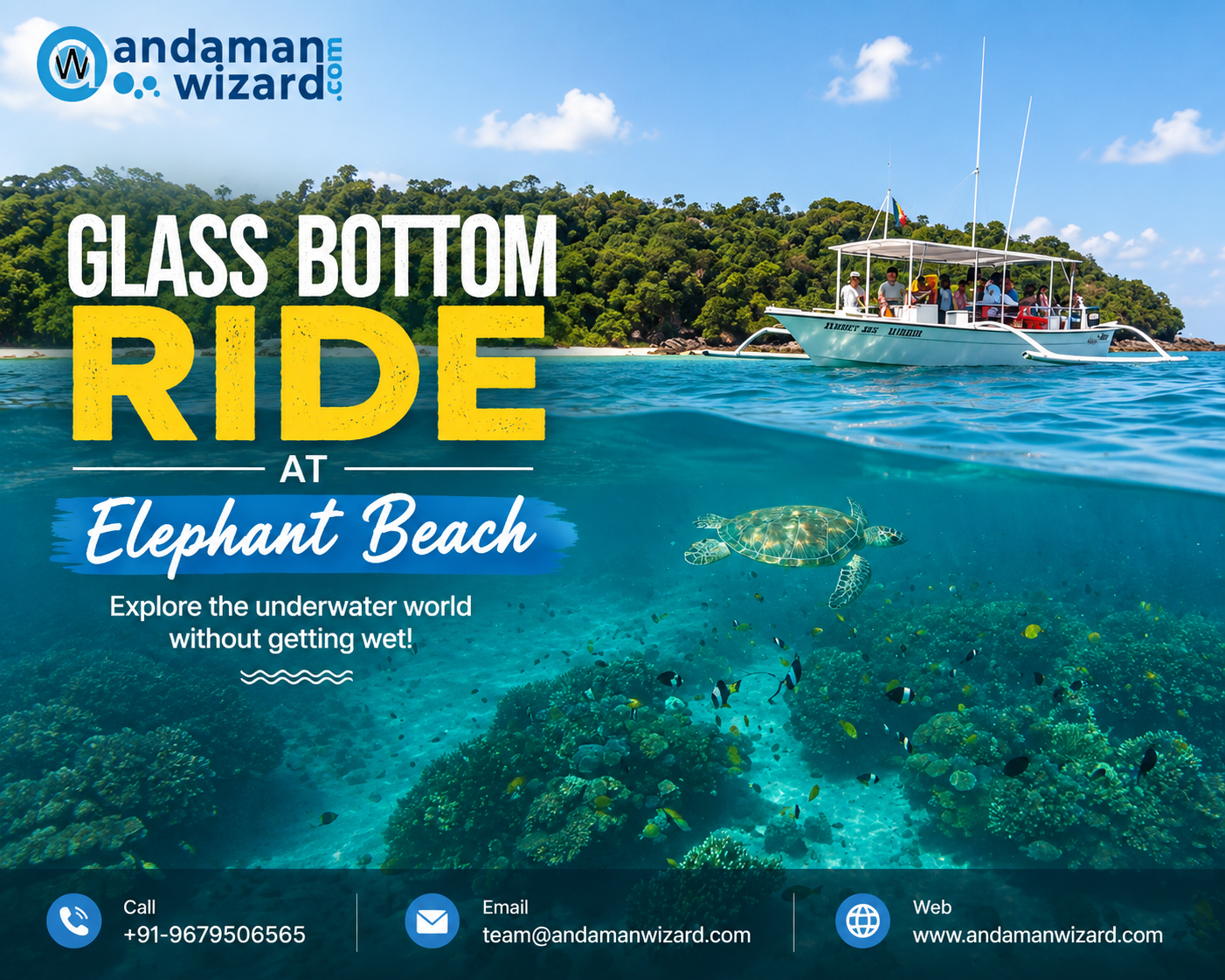 Glass Bottom Ride at Elephant Beach