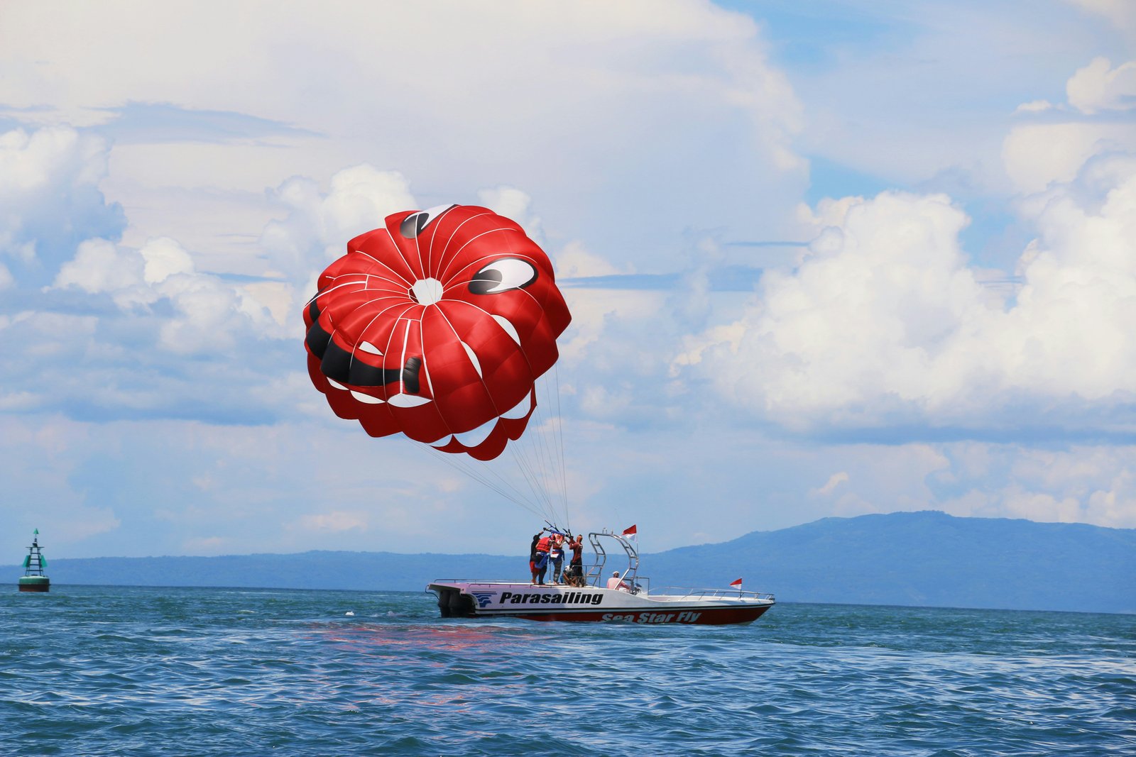 Parasailing at Havelock Island (Swaraj Dweep)