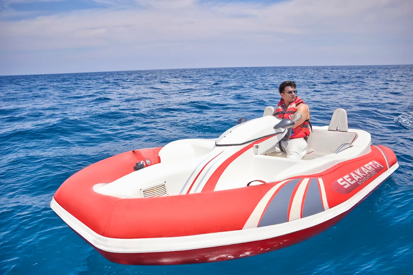 Sea Kart at Corbyn’s Cove Beach
